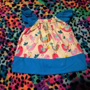 5 FOR $20 Infant Girls Handmade Swing Top